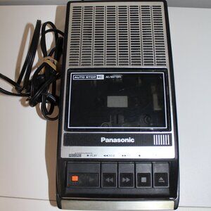 Panasonic Portable Cassette Tape Recorder / Player RQ2108 Tested - Works